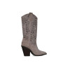 Botas altas cowboy IZEL 026106 en piedra para mujer