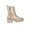 Botines militares XTI AKNA 026105 en oro para mujer