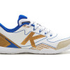 Zapatilla de Fútbol Sala Kelme Stiletto 55967 en color Blanco y Oro para hombre