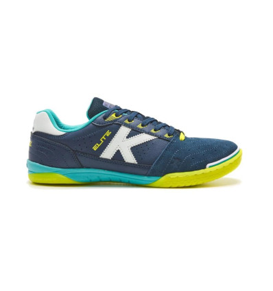 Zapatilla de Fútbol Sala Kelme Elite 55904 en color Marino y Lima para hombre