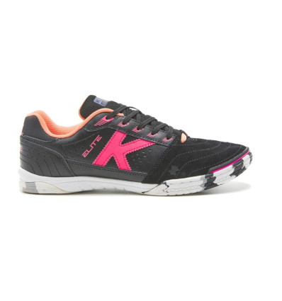 Zapatilla de Fútbol Sala Kelme Elite 55904 en color Negro y Fucsia para hombre