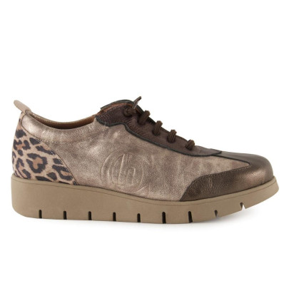 Zapato deportivo Chamby 12 en leopardo para mujer