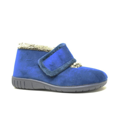 Zapatillas de casa Calusa 990 en azul marino para mujer