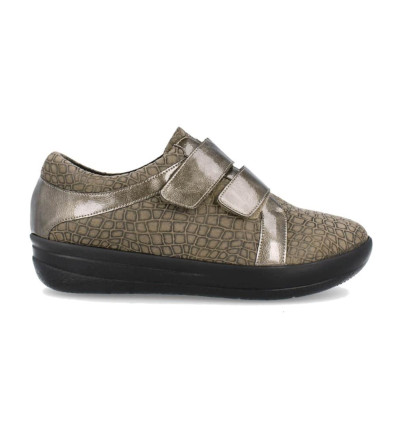 Zapatos Doctor Cutillas 50732 en taupe para mujer