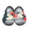 Zapatillas de casa Calusa Mickey -Minnie en negro para mujer