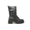 Botines militares Isteria 21241 en negro para mujer