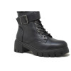 Botines militares Isteria 21241 en negro para mujer