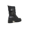 Botines militares Isteria 21241 en negro para mujer