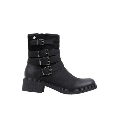 Botines Isteria 22222 en negro para mujer