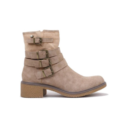 Botines Isteria 22222 en beige para mujer