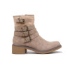 Botines Isteria 22222 en beige para mujer