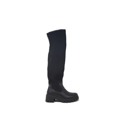 Botas altas calcetín Isteria 21243 en negro para mujer