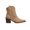 Botines cowboy Etika OLTEN 110525 en taupe para mujer