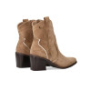 Botines cowboy Etika OLTEN 110525 en taupe para mujer