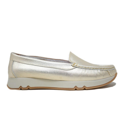 Mocasines InVogue 20330 en oro para mujer