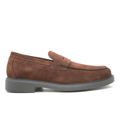 Mocasines de piel Angel Sansano 25004 en marrón para hombre