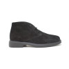 Botines de piel con cordones Angel Sansano 25000 GREENWICH para hombre en negro