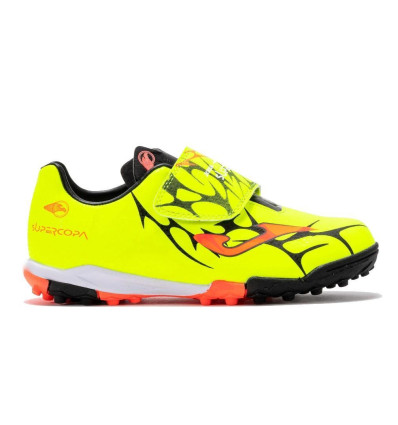 Zapatillas futbol Joma SUPER COPA JR SCJS2509TFV en Amarillo  para niño