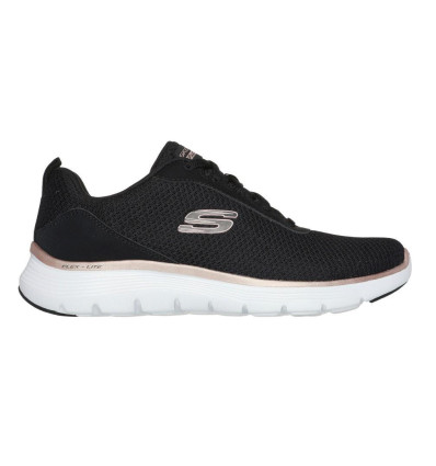 Zapatillas Skecheres Flex Appeal 5.0 - Uptake en negro para mujer