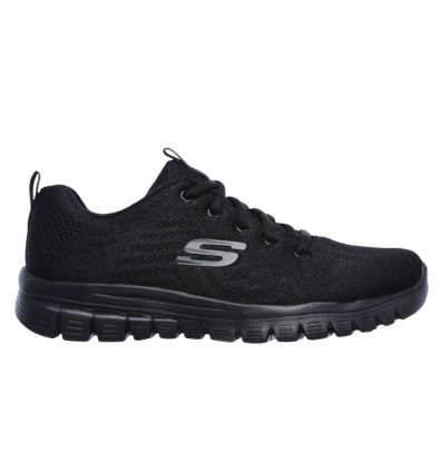 Zapatillas Skechers Graceful - Get Connected en negro para mujer