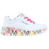 Zapatillas Sechers x JGoldcrown: Uno Lite - Lovely Luv en blanco para mujer