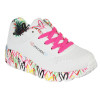 Zapatillas Sechers x JGoldcrown: Uno Lite - Lovely Luv en blanco para mujer