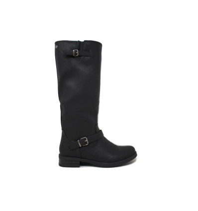 Botas altas biker Maraval en negro para mujer