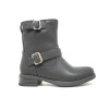 Botin biker Maraval rebelle buckle en negro para mujer