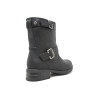 Botin biker Maraval rebelle buckle en negro para mujer