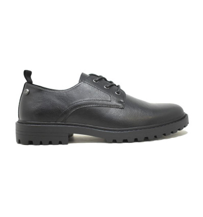 Blucher con cordones Maraval en negro para mujer