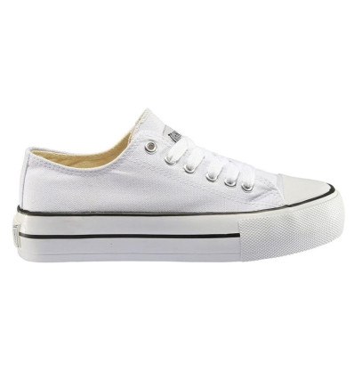 Zapatillas de lona John Smith Libel 25V para mujer en blanco