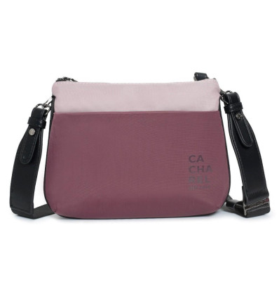 Bolso bandolera doble cremallera Cacharel bags en burdeos