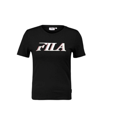 Camiseta de manga corta Fila Lier en negro