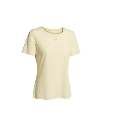 Camiseta manga corta Joma Indoor gym en beige para mujer