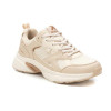 Zapatillas deportivas XTI 143587 en beige para mujer