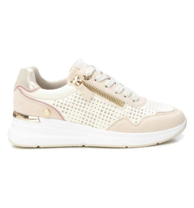 Zapatillas deportivas XTI  143990 en beige para mujer