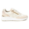 Zapatillas deportivas XTI  143990 en beige para mujer