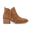 Botines calados XTI 143961 en camel para mujer