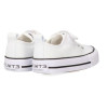 Zapatillas de lona infantiles Etika VARESE 52422 en blanco