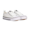 Zapatillas de lona infantiles Etika TREVISO 52421 en blanco