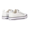 Zapatillas de lona infantiles Etika TREVISO 52421 en blanco