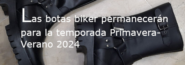 Las botas biker permanecerán para la temporada Primavera-Verano 2024