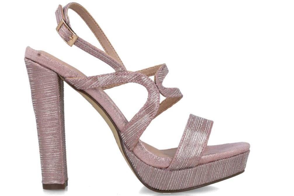 Sandalias de tacón alto Menbur ALBUNEA 24285 en rosa