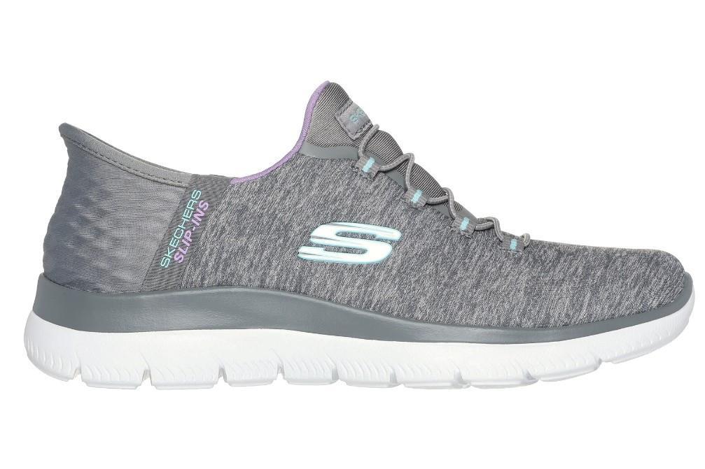 Zapatillas Skechers Slip-ins: Summits - Dazzling Haze 149937 en gris