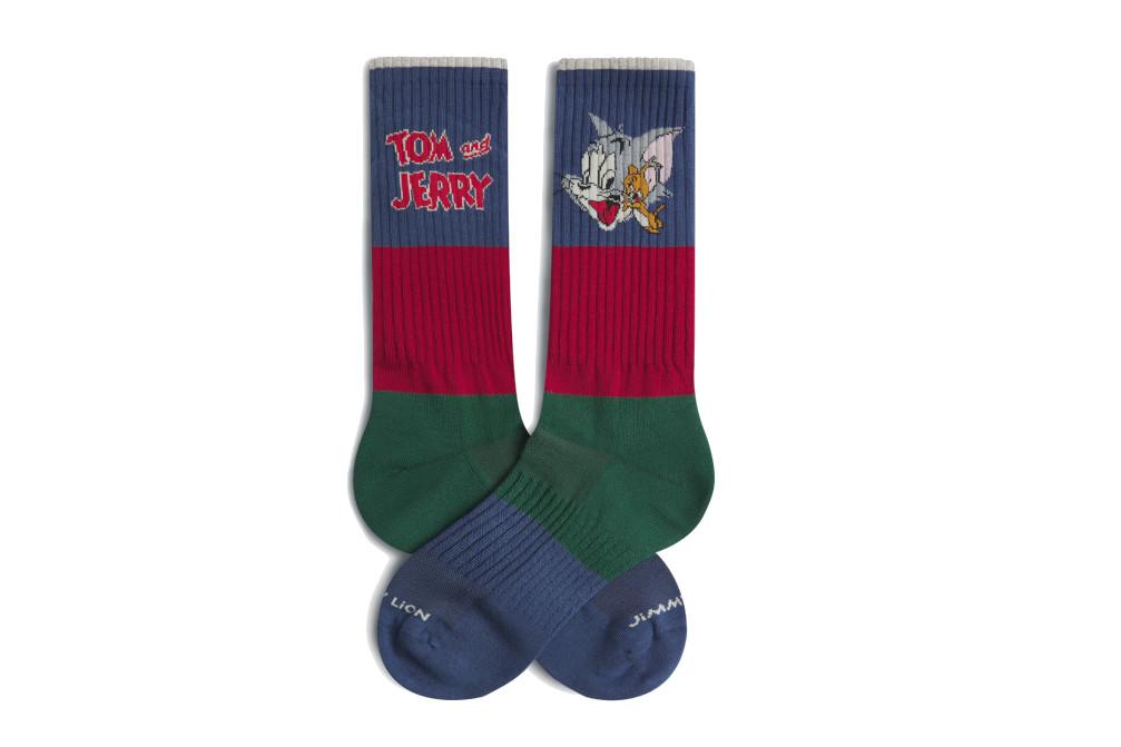 Calcetines deportivos Jimmy Lion Athletic Tom and Jerry en azul marino
