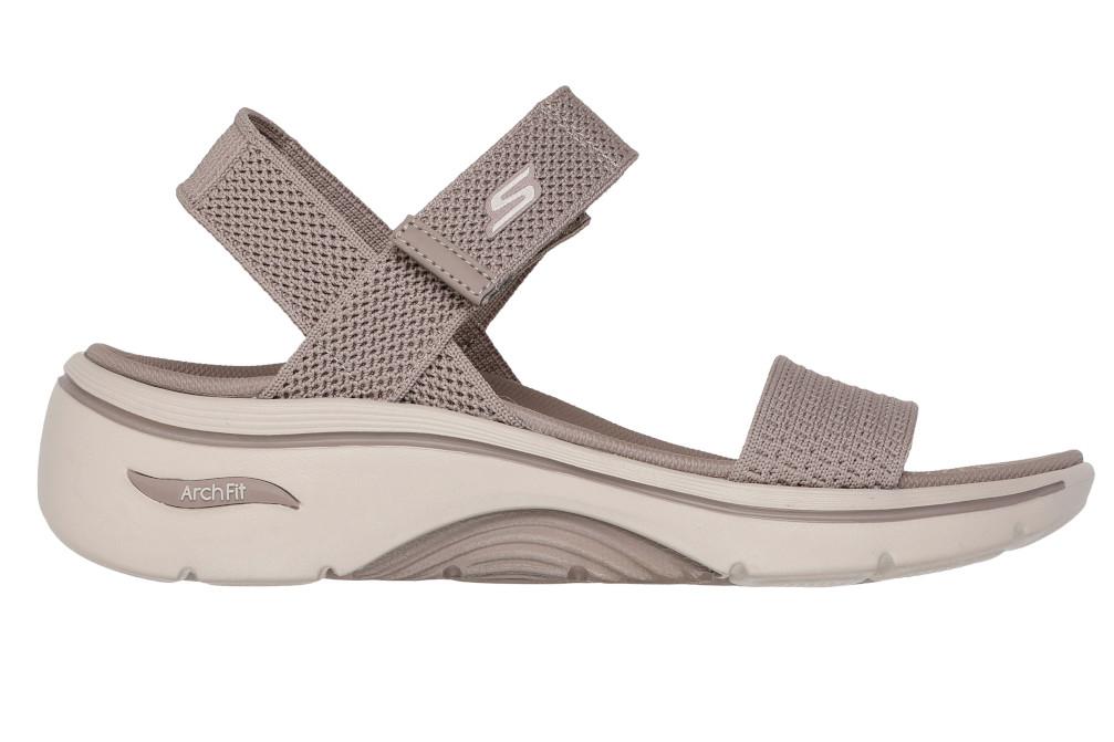Sandalias Mujer Skechers GO WALK Arch Fit 2.0 Annie 140874 taupe | Soporte Plantar y Máxima Comodidad