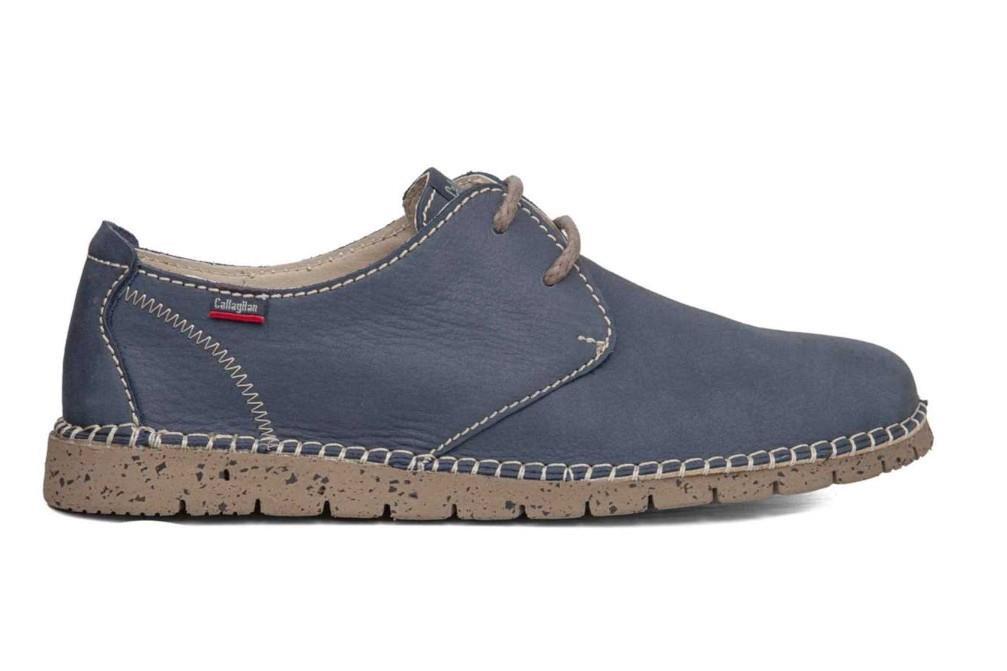 Zapato con cordones Callaghan 84702 Abiatar para hombre azul marino
