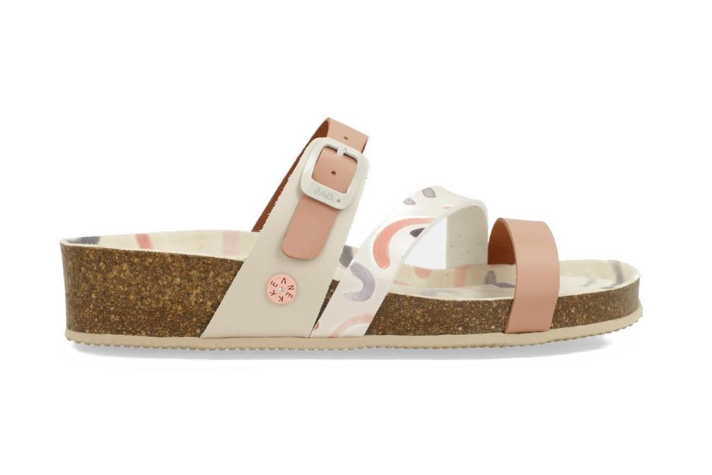 Sandalias planas bio Anekke Madrid 423 en rosa