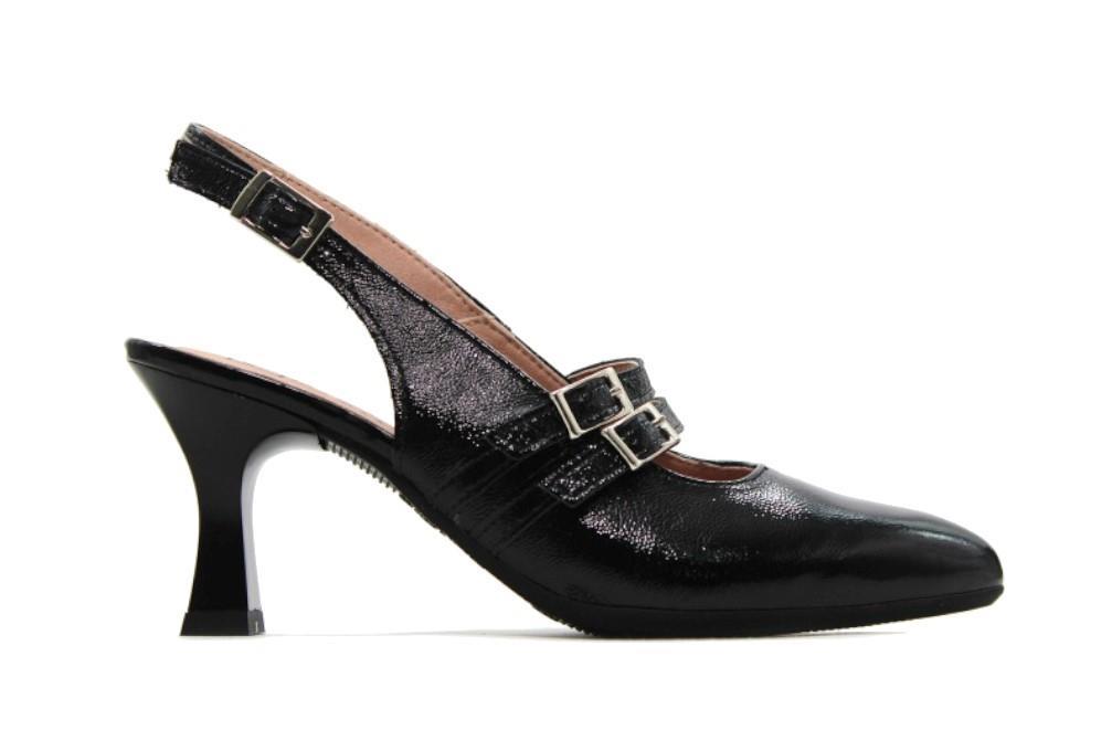 Zapatos de tacón Pitillos 10527 en negro para mujer