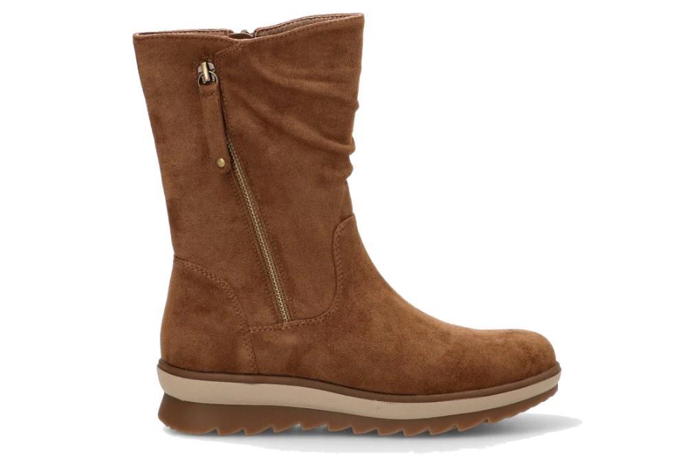 Botines planos Etika CAMELIA 11115 en camel